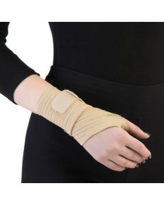 Buy B.Well wrist bandage adjustable, with a loop for a finger, W-244 MED, color Beige , universal size | Online Pharmacy | https://buy-pharm.com