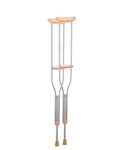 Buy B.Well axillary crutches, for height 180-200 cm, with double adjustment, pair, WR-311 L, ORTHO | Online Pharmacy | https://buy-pharm.com