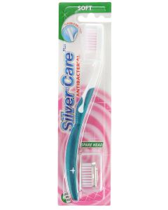 Buy Silver Care 'Plus' toothbrush, soft, assorted colors  | Online Pharmacy | https://buy-pharm.com