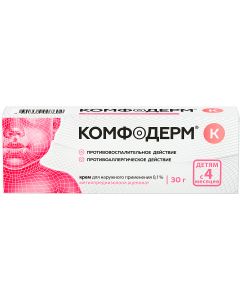 Buy Comfoderm K cream d / nar. approx. 0.1% tube 30g No. 1 | Online Pharmacy | https://buy-pharm.com