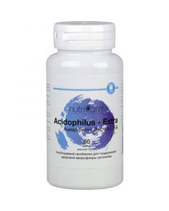 Buy Acidophilus-Extra for the normalization of intestinal microflora, 60 capsules, Nutricare International Inc. (USA) | Online Pharmacy | https://buy-pharm.com