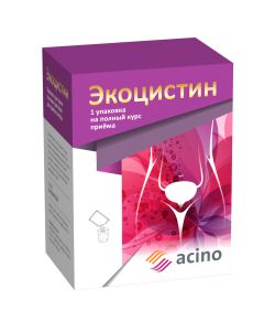 Buy Ecocystin Acino Powder for solution for oral administration, 20 pcs | Online Pharmacy | https://buy-pharm.com