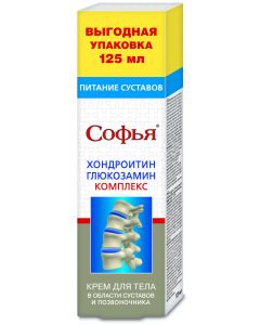 Buy Chondroitin / glucosamine Sophia Body Cream, 125 ml | Online Pharmacy | https://buy-pharm.com