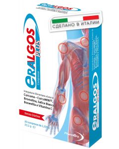 Buy Eralgos Plus dietary supplement Pharmera - joint mobility, maintenance of bones, ligaments and cartilage, 20 tablets | Online Pharmacy | https://buy-pharm.com