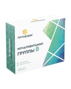 Buy B group multivitamin, 30 cap. | Online Pharmacy | https://buy-pharm.com