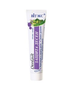 Buy Vitex Fluoride toothpaste Oak bark + Sage Gum protection, 160 g | Online Pharmacy | https://buy-pharm.com