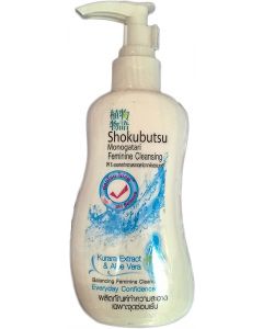 Buy LION 'Shokubutsu' Gel for intimate hygiene products 150ml 'Curara and Aloe Vera' blue | Online Pharmacy | https://buy-pharm.com