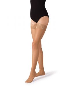 Buy Compression stockings B.Well grade 1, 18-22 mmHg, transparent, openwork top, JW-212 PRO, nude, size 3 | Online Pharmacy | https://buy-pharm.com