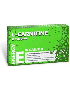 Buy L-carnitine and taurine Toning complex powder 10 pcs | Online Pharmacy | https://buy-pharm.com