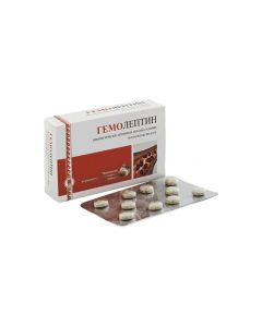 Buy Hemoleptin to improve hematopoiesis and blood coagulation, 50 tabs from Apifarm (RF) | Online Pharmacy | https://buy-pharm.com