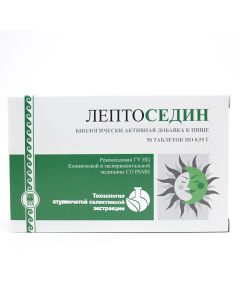 Buy Leptosedin of calming, anti-stress and restorative action, 50 tabs from Apifarm (RF) | Online Pharmacy | https://buy-pharm.com