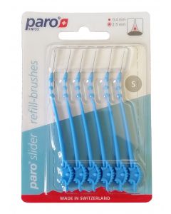 Buy Paro Slider interdental brushes Size 0.4-2.5 S 6pcs | Online Pharmacy | https://buy-pharm.com