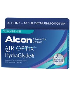 Buy Alcon Air Optix plus HydraGlyde contact lenses Monthly, -1.00 | Online Pharmacy | https://buy-pharm.com