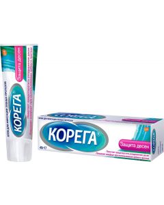 Buy Cream for fixing dentures Corega 'Gum protection', 40 g | Online Pharmacy | https://buy-pharm.com