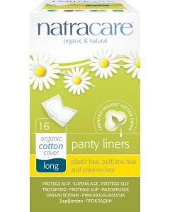 Buy 'Long' panty liners, individually packaged, Natracare, 16 pcs. | Online Pharmacy | https://buy-pharm.com