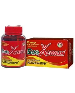 Buy BIOASTIN Astaxanthin capsules # 30 | Online Pharmacy | https://buy-pharm.com