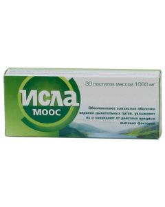 Buy BAA 'Isla Moos', pastilles 1000 mg, # 30 | Online Pharmacy | https://buy-pharm.com