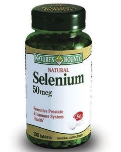Buy Selenium natural 'Nature's Bounty'. tablets 50 mcg, # 100  | Online Pharmacy | https://buy-pharm.com