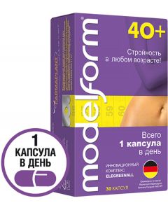 Buy Slimming tool 'Modelform 40+', 30 capsules | Online Pharmacy | https://buy-pharm.com