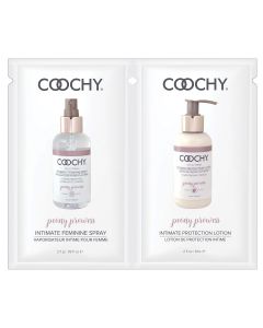 Buy Set - delicate spray and lotion with the effect of powder COOCHY PEONY PROWESS - 2.7 gr. and 6 ml. | Online Pharmacy | https://buy-pharm.com