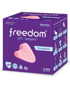 Buy Feminine hygiene tampons without string FREEDOM normal - 3 pcs. | Online Pharmacy | https://buy-pharm.com