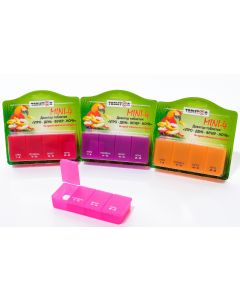 Buy Tableton Mini 4 pills container 1 day (4 doses) 10.5cm x 2cm x 4cm | Online Pharmacy | https://buy-pharm.com