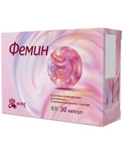 Buy Femin to relieve menopause symptoms capsules, 30 pcs | Online Pharmacy | https://buy-pharm.com