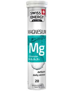 Buy Swiss Energy Magnesium + B complex effervescent tablets N20 | Online Pharmacy | https://buy-pharm.com