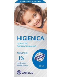 Buy Hygiene from lice pediculicidal agent, bottle 60 ml | Online Pharmacy | https://buy-pharm.com