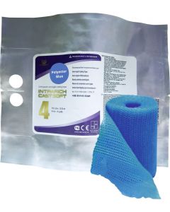 Buy Polymer bandage Intrarich IR-SC0044, semi-rigid (soft) fixation Cast Soft, blue, 10 cm x 3.6 m | Online Pharmacy | https://buy-pharm.com