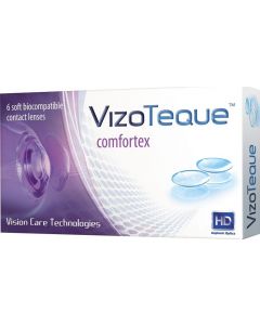 Buy VizoTeque Comfortex Contact Lenses 1 month, -5.75 / 14.2 / 8.6, clear, 6 pcs. | Online Pharmacy | https://buy-pharm.com