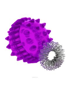 Buy Massager Delta-Therm 'Hedgehog with a spring', color in assortment | Online Pharmacy | https://buy-pharm.com