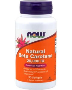 Buy Now Foods Beta-carotene 90 capsules (BAA) | Online Pharmacy | https://buy-pharm.com
