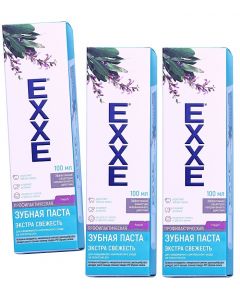 Buy Toothpaste EXXE extra freshness, 100 ml, 3pcs | Online Pharmacy | https://buy-pharm.com
