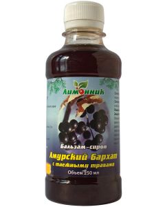 Buy NPK lemongrass. 'Balm-syrup Amur velvet with taiga herbs' Sugar level. Metabolism. 250 ml. | Online Pharmacy | https://buy-pharm.com