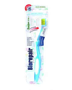 Buy Biorepair CURVE Junior toothbrush for children from 12 years old, blue | Online Pharmacy | https://buy-pharm.com