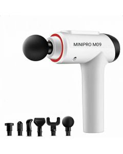 Buy Tewson Minipro M09 Percussion massager with a set of attachments, white | Online Pharmacy | https://buy-pharm.com