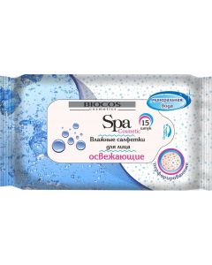 Buy BioCos Wet wipes 'SPA Cosmetic', for face, | Online Pharmacy | https://buy-pharm.com