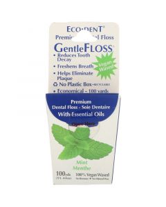 Buy Eco-Dent, GentleFloss Dental floss, mint 91.44 m | Online Pharmacy | https://buy-pharm.com