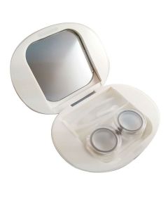 Buy Set for contact lenses in a case with a mirror, 3-piece container | Online Pharmacy | https://buy-pharm.com
