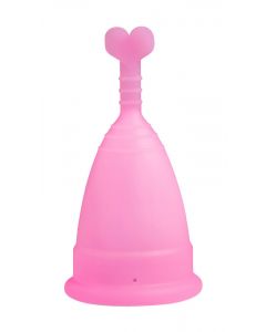 Buy Pink Rabbit menstrual cup with black pouch, 11 g | Online Pharmacy | https://buy-pharm.com