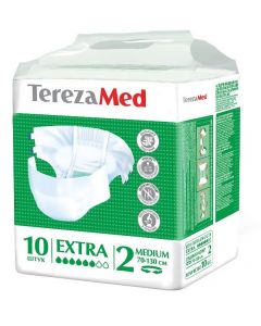 Buy TerezaMed Extra Medium diapers for adults No. 2, 10 pcs | Online Pharmacy | https://buy-pharm.com