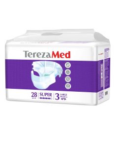 Buy Diapers for adults TerezaMed Super Large No. 3, 28 pcs | Online Pharmacy | https://buy-pharm.com