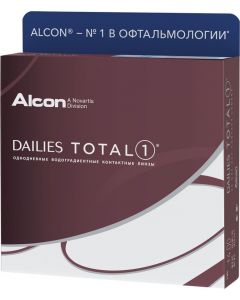 Buy Contact lenses Alcon Alcon Contact lenses Dailies Total 90 pcs 8.5 /14.1 Daily, -5.00 / 14.1 / 8.5, 90 pcs. | Online Pharmacy | https://buy-pharm.com