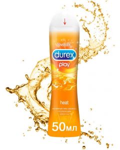 Buy DUREX Play Heat Intimate Lubricating Gel, Warming Effect, 50 ml | Online Pharmacy | https://buy-pharm.com