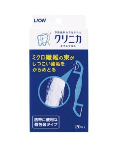 Buy LION Dental floss 'Clinica' Double 20 pcs. | Online Pharmacy | https://buy-pharm.com