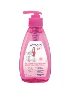 Buy Lactacyd Means for intimate hygiene for girls from 3 -x years, 200 ml | Online Pharmacy | https://buy-pharm.com