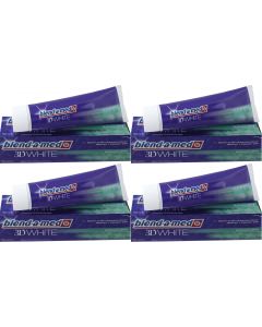 Buy Blend-a-med Toothpaste 3D White 'Gentle Mint', 100 ml х 4 pcs. | Online Pharmacy | https://buy-pharm.com