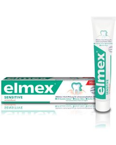 Buy Elmex Sensitive Plus Toothpaste, for sensitive teeth, 75 ml | Online Pharmacy | https://buy-pharm.com