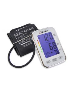 Buy MediTech МТ-50 Automatic blood pressure monitor with increased cuff 22-40 cm, for 2 users with backlight, without adapter | Online Pharmacy | https://buy-pharm.com